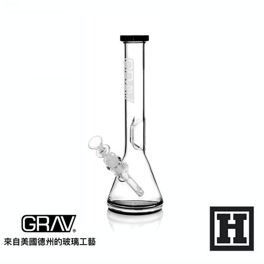 GRAV LABS 12吋 Beaker 經典燒杯 玻璃藝術品 (BONG)
