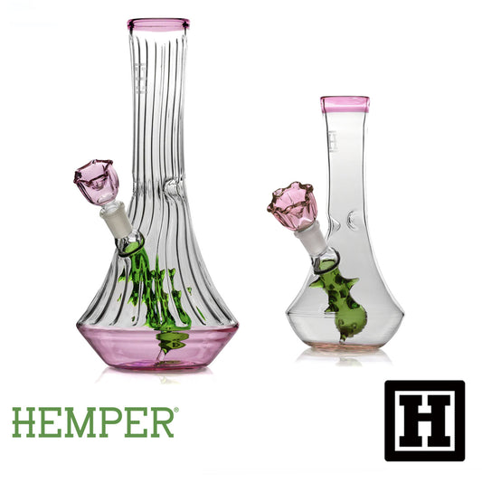 HEMPER 玫瑰花瓶 玻璃藝術品 (BONG)