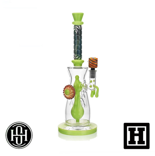 High Society 邱比特系列 玻璃藝術品「迷幻綠」