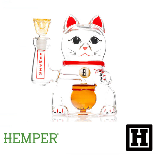HEMPER Lucky Cat 大招財貓 玻璃藝術品