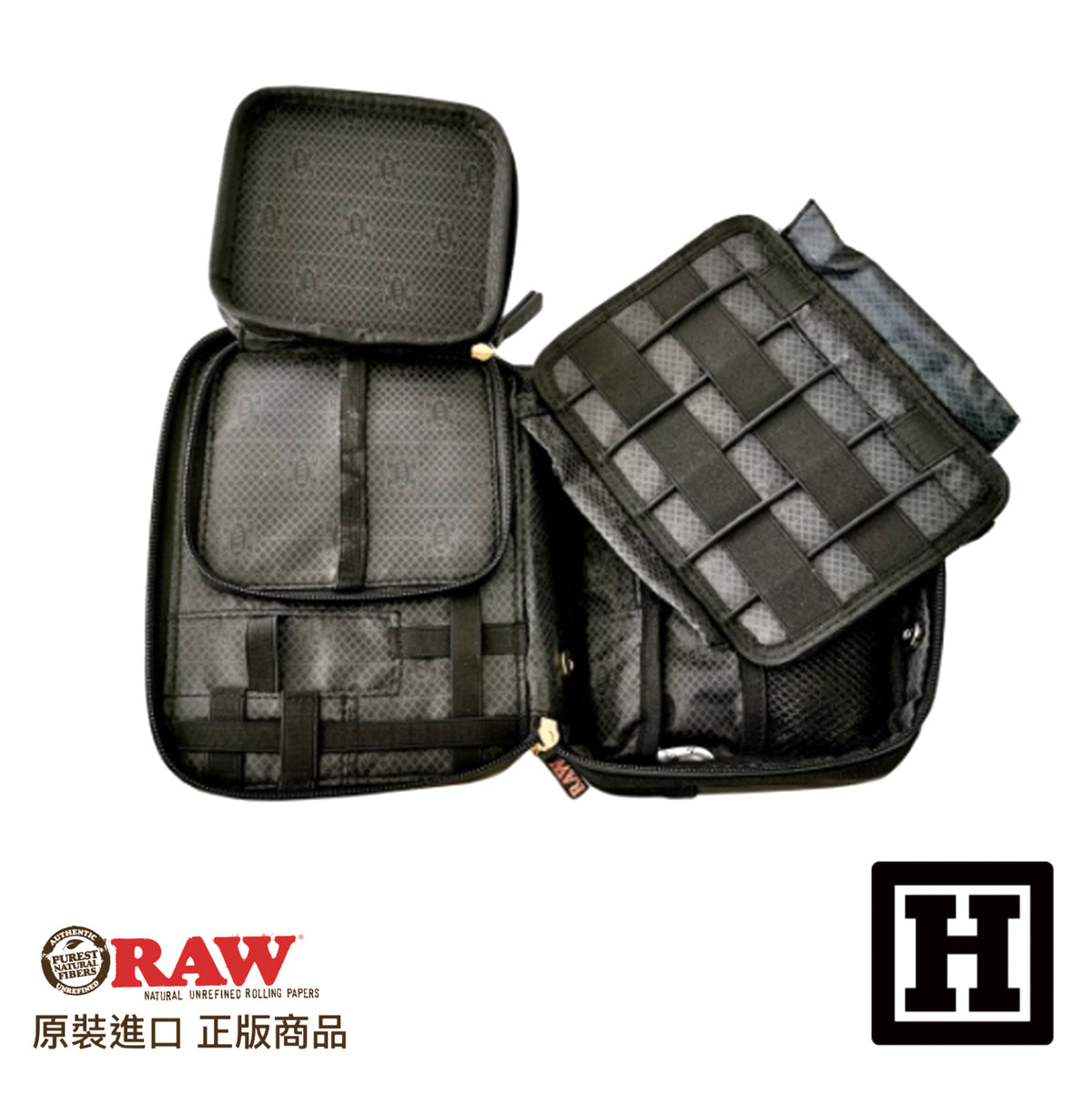 RAW Weekender 黑色旅行包