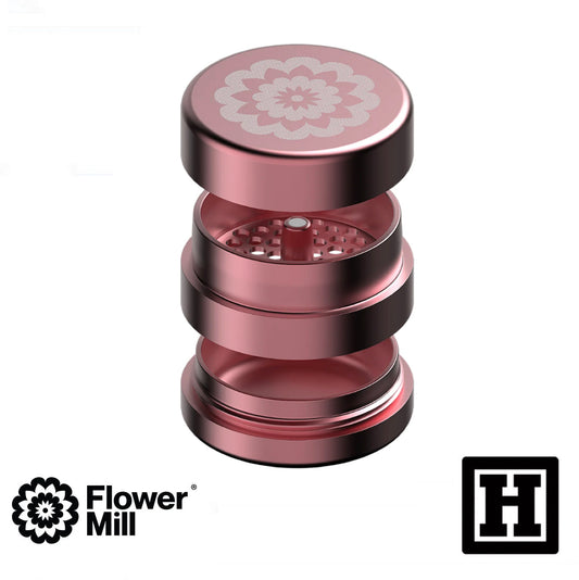 Flower Mill 標準版 三片式 研磨器「中型尺寸」