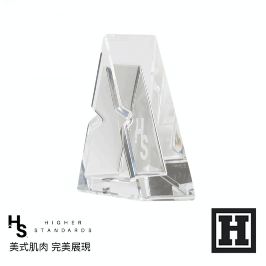 Higher Standards 水晶煙灰缸