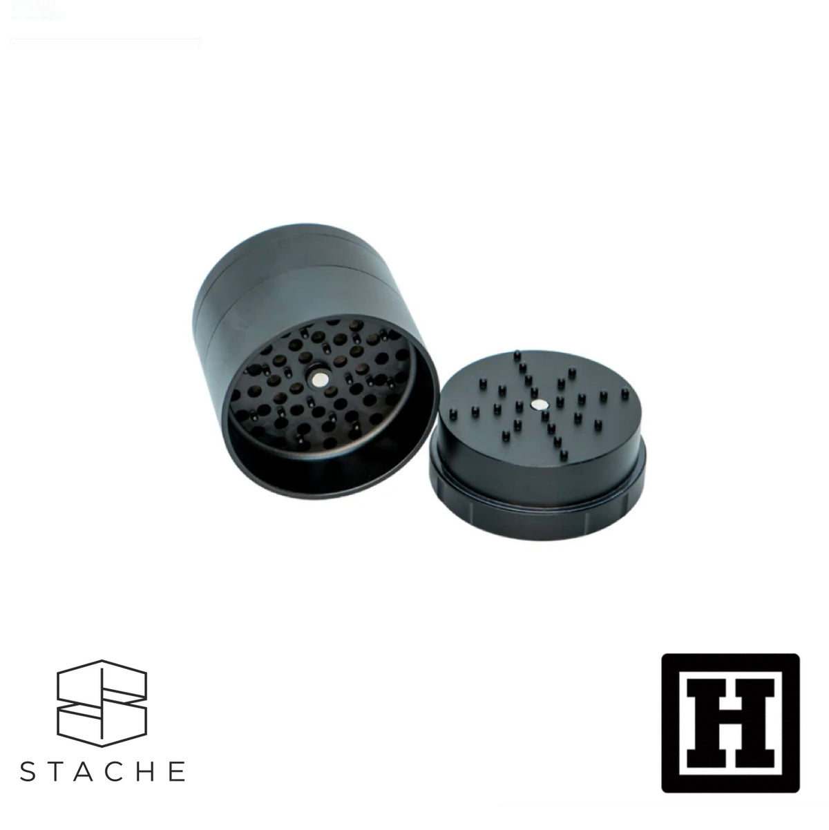 Stache Herb Grinder with Ashtray Lid 四片式 研磨器
