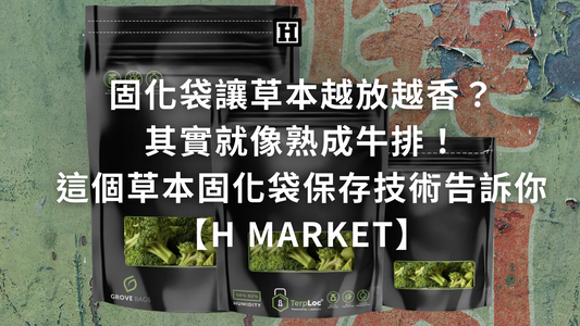 固化袋讓草本越放越香？其實就像熟成牛排！這個草本固化袋保存技術告訴你【H Market】