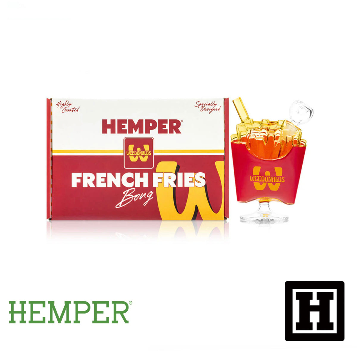 HEMPER Weedonald's French Fry 薯條 玻璃藝術品