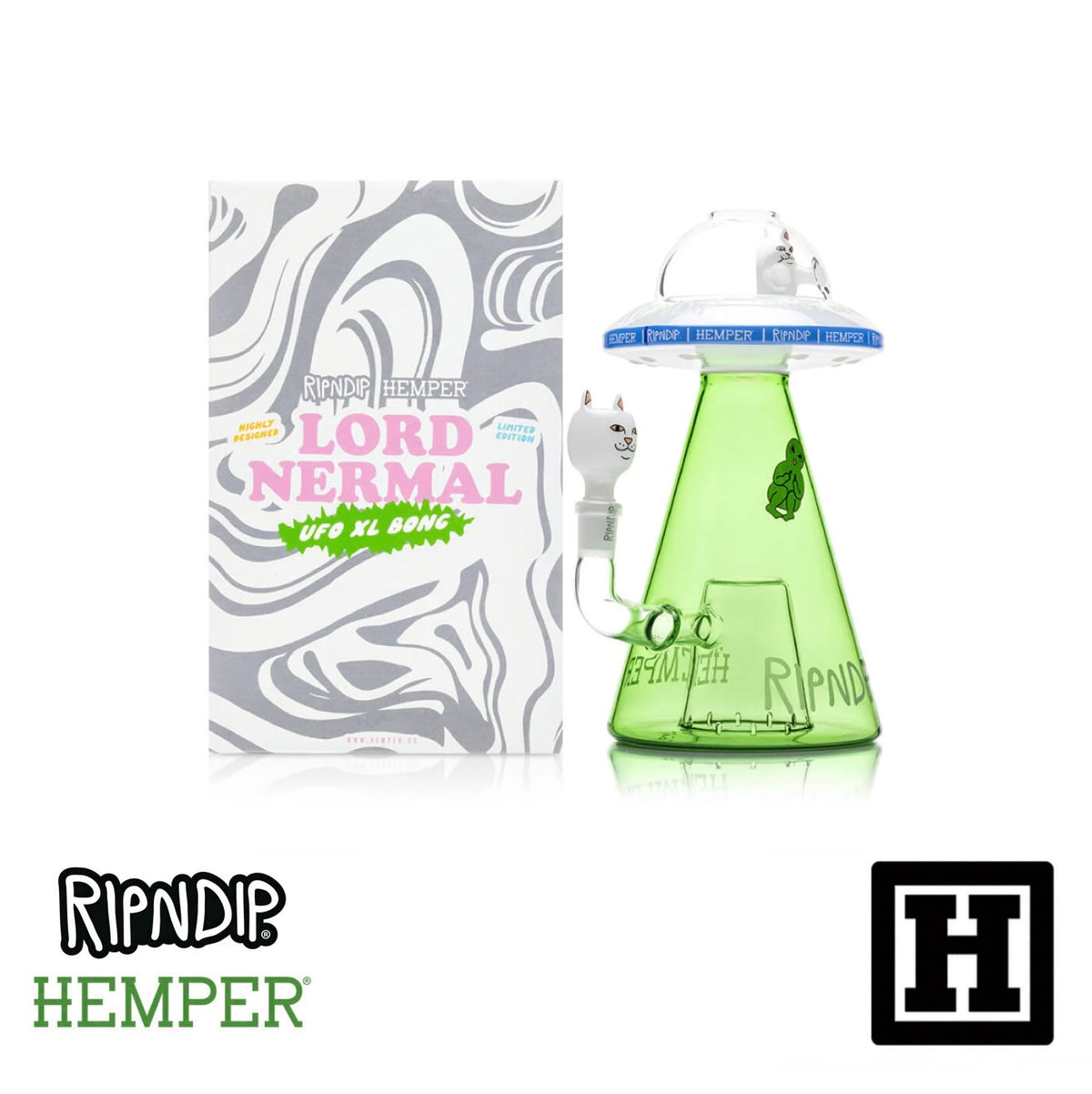 RIPNDIP x HEMPER Lord Nermal UFO 幽浮燒杯套裝
