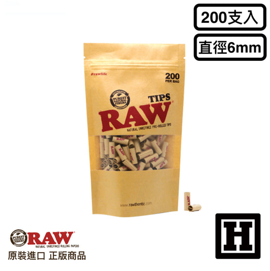 RAW Pre-Rolled Tips 預捲紙濾嘴