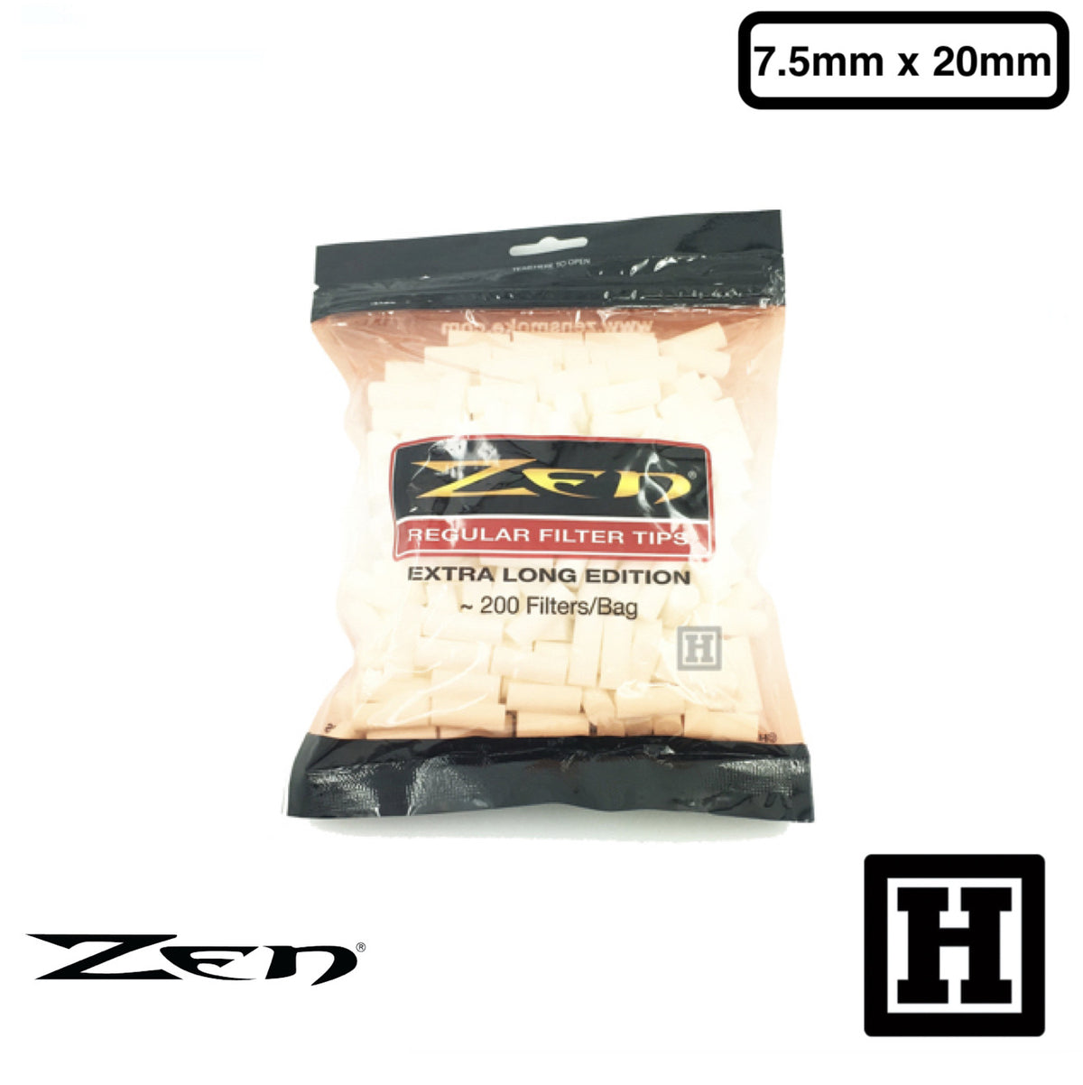 Zen Filter Tips 手捲菸 棉濾嘴