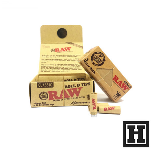RAW Masterpiece 滾筒捲菸紙組合