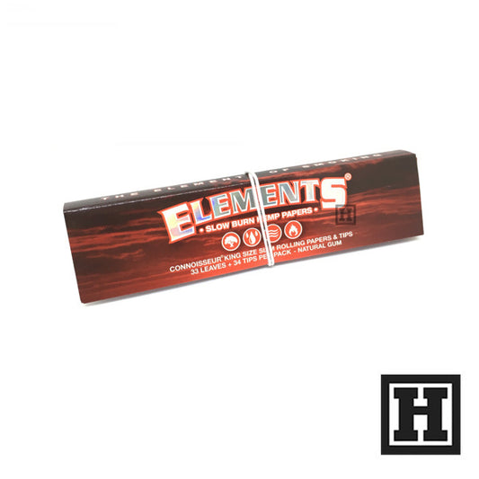 ELEMENTS 元素 麻纖維 行家版 捲菸紙 110mm