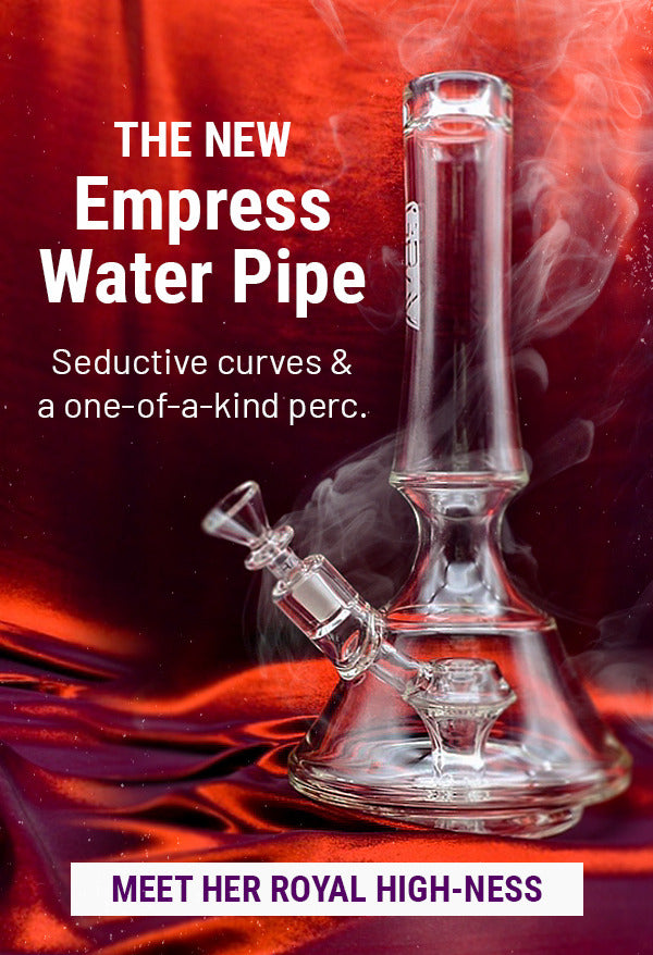 GRAV LABS 13" Empress 皇后 玻璃藝術品