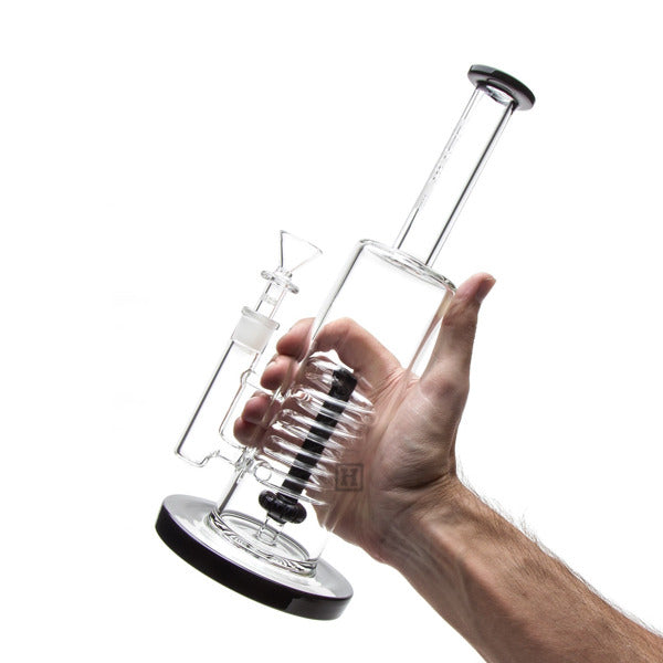 GRAV LABS 12" Showerhead 螺旋線圈 玻璃藝術品 (BONG)