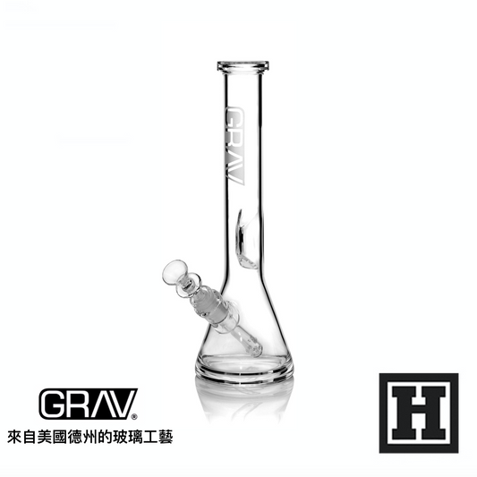 GRAV LABS 12吋 Beaker 經典燒杯 玻璃藝術品 (BONG)
