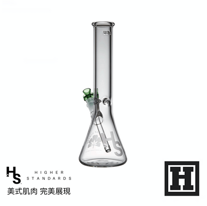 Higher Standards x FIVE LEAF CLOVER 限量聯名 14" 經典燒杯 水菸斗