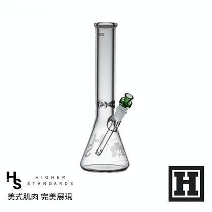 Higher Standards x FIVE LEAF CLOVER 限量聯名 14" 經典燒杯 水菸斗