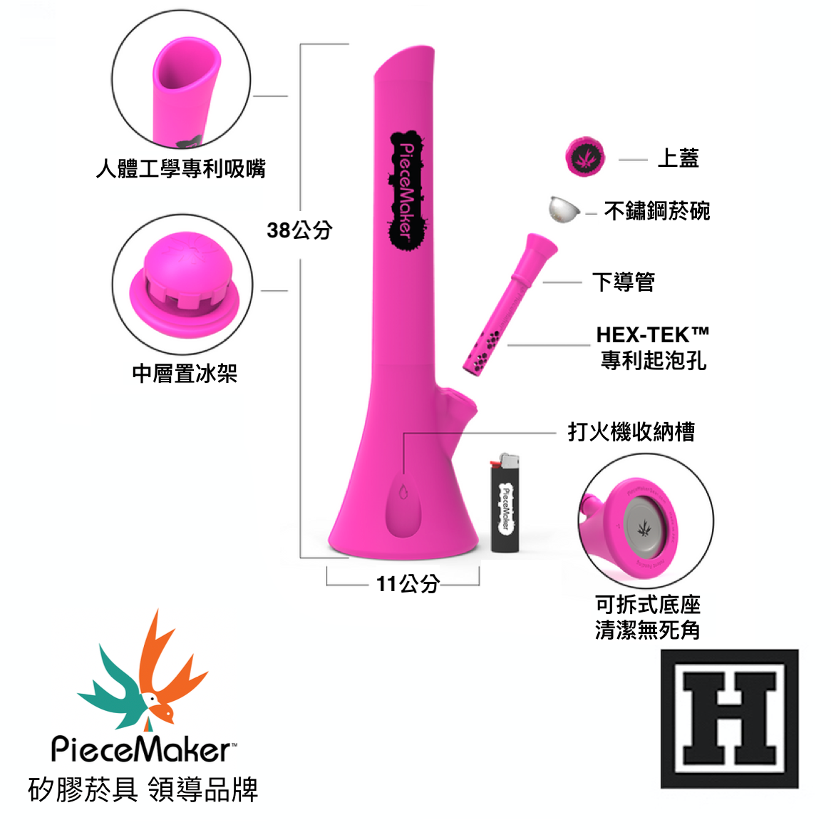 PIECEMAKER Kirby 矽膠玩具