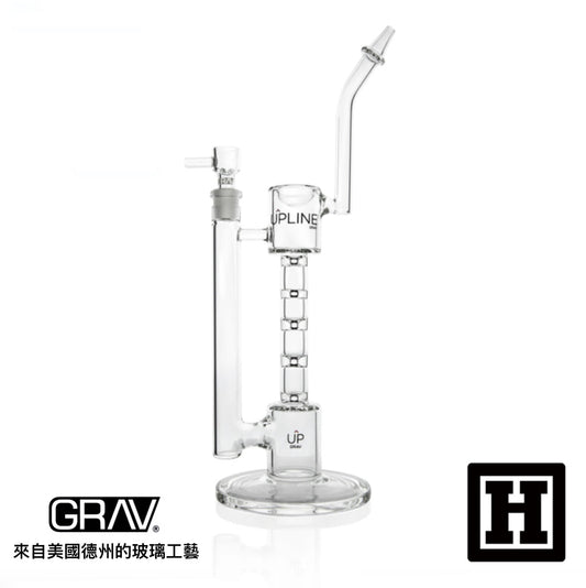 GRAV LABS 12" UPLINE 多層起泡 玻璃藝術品 (BONG)
