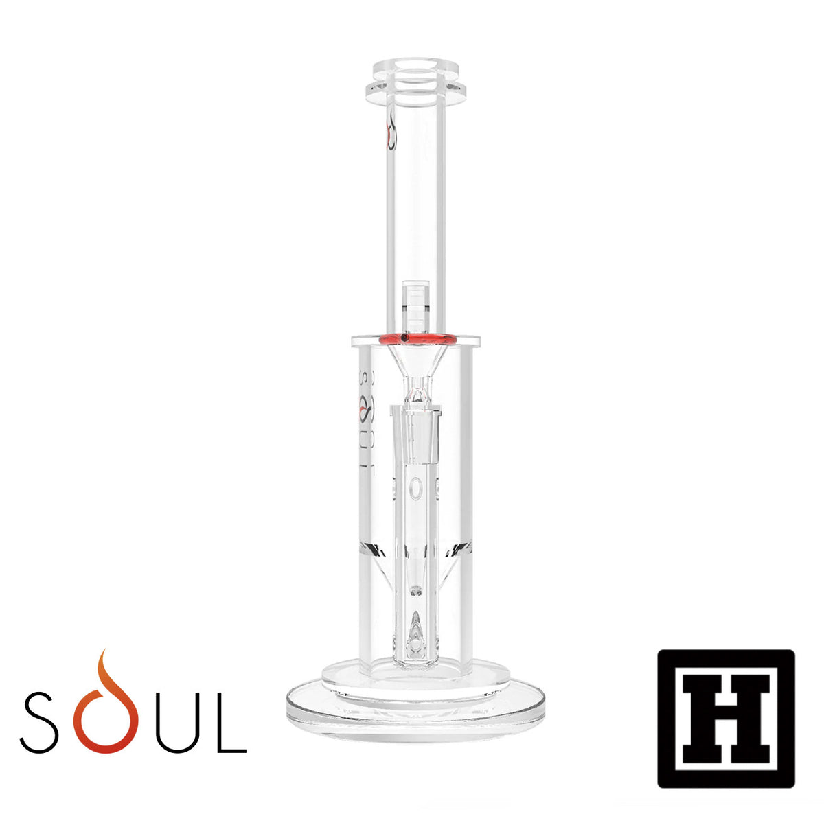 SOUL 12" 直列渦流 玻璃藝術品