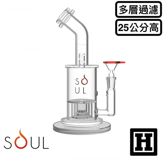 SOUL 10" 多層過濾 玻璃藝術品 (BONG)