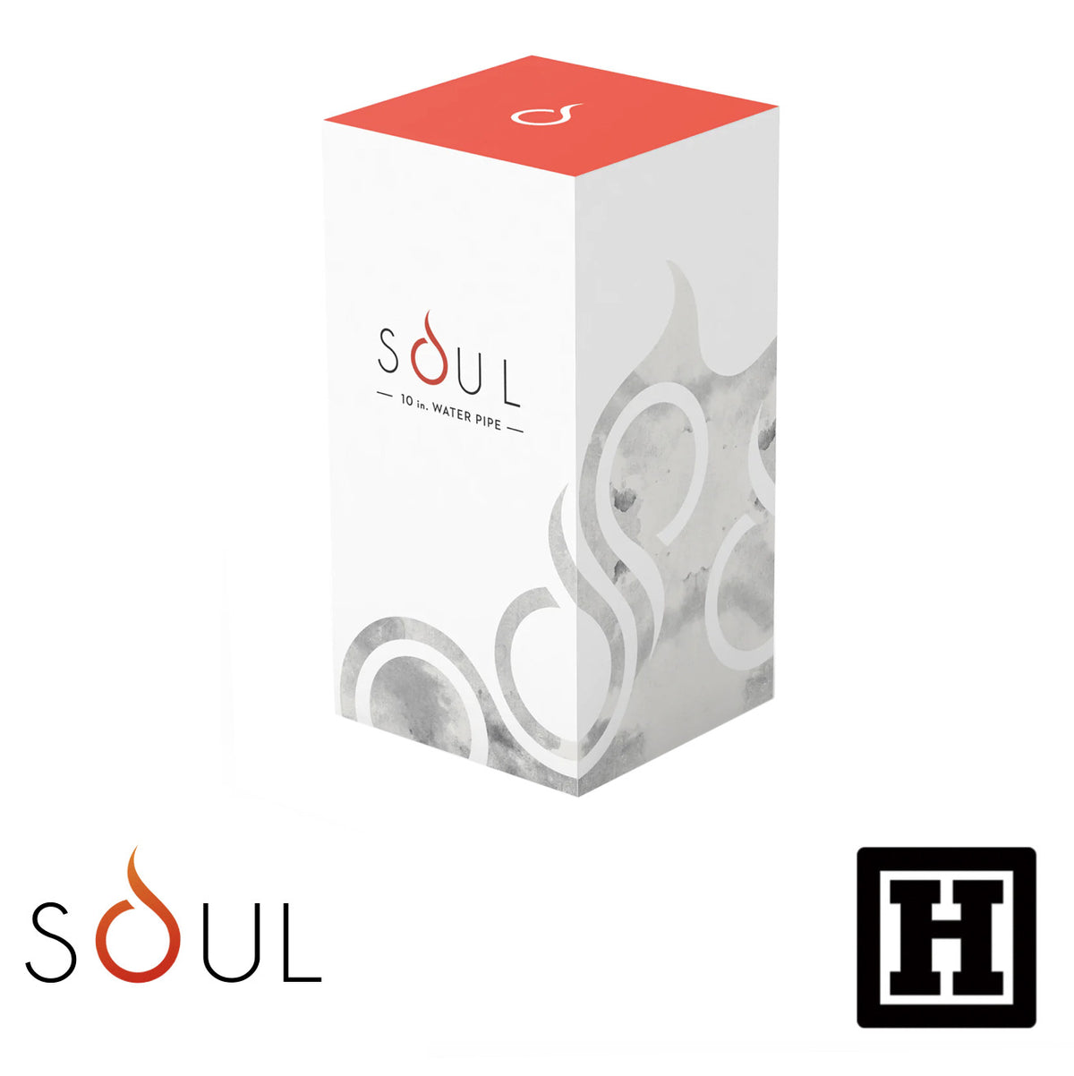 SOUL 10" 多層過濾 玻璃藝術品 (BONG)