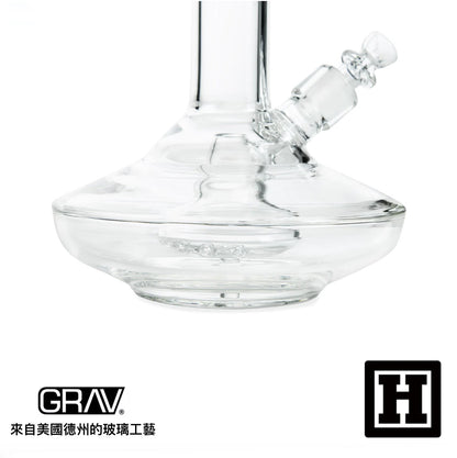 GRAV LABS 8" Wide Base 寬底燒杯 玻璃藝術品 (BONG)