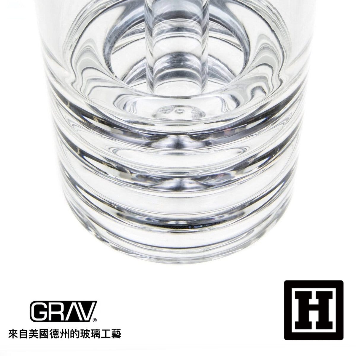 GRAV LABS 9" Upline 環狀過濾 玻璃藝術品