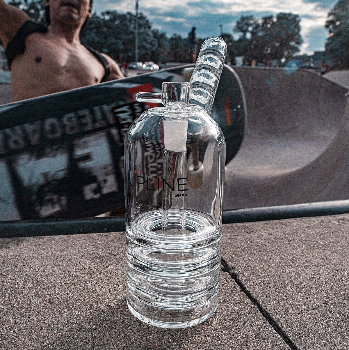 GRAV LABS 9" Upline 環狀過濾 玻璃藝術品