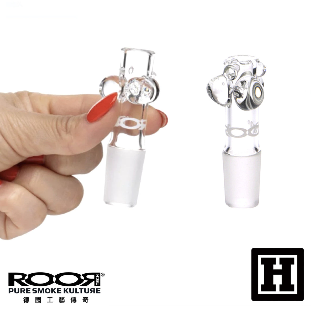 ROOR® TECH 18” Inline 十字劍 玻璃藝術品