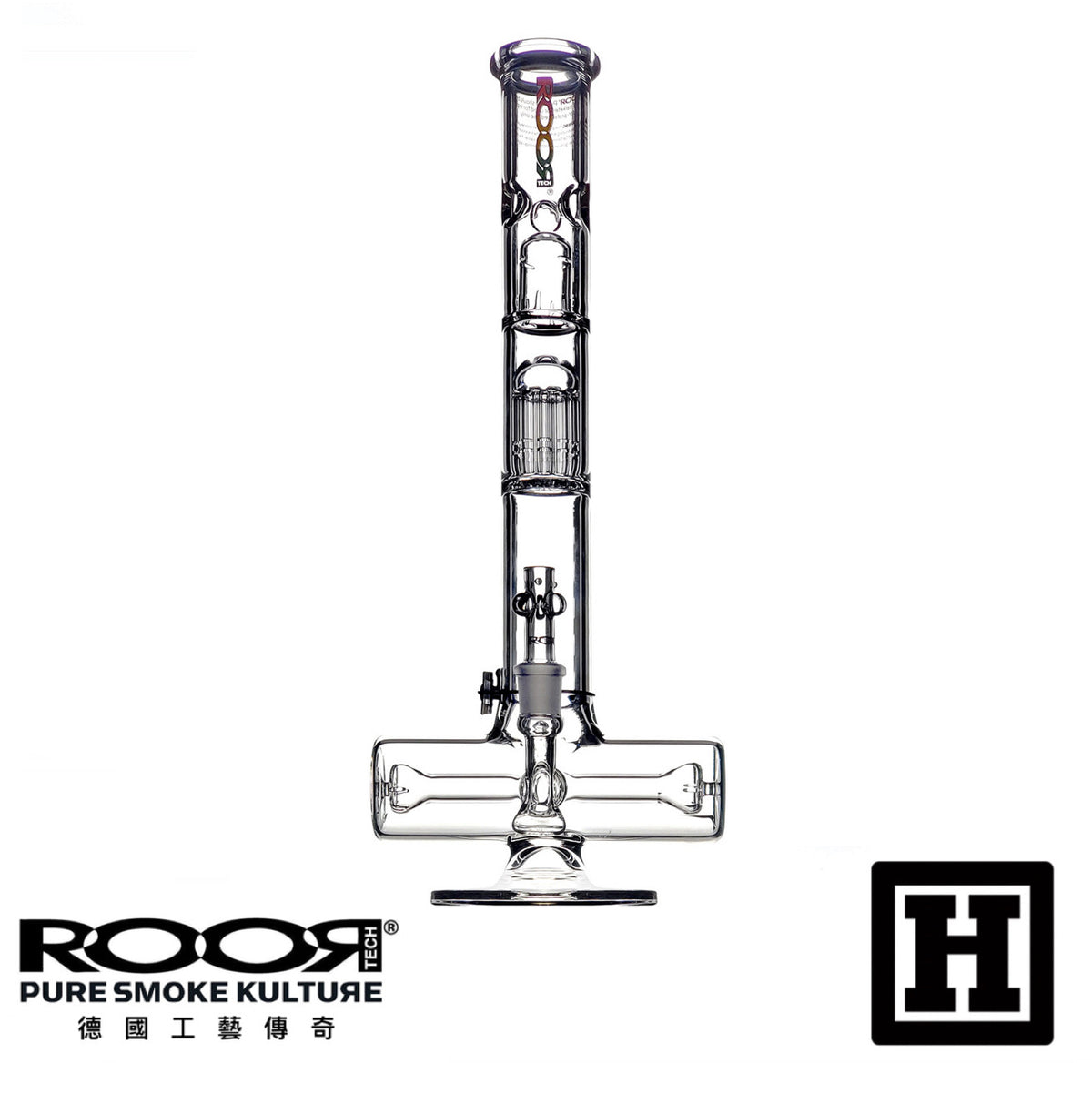 ROOR® TECH 18” Inline 十字劍 玻璃藝術品