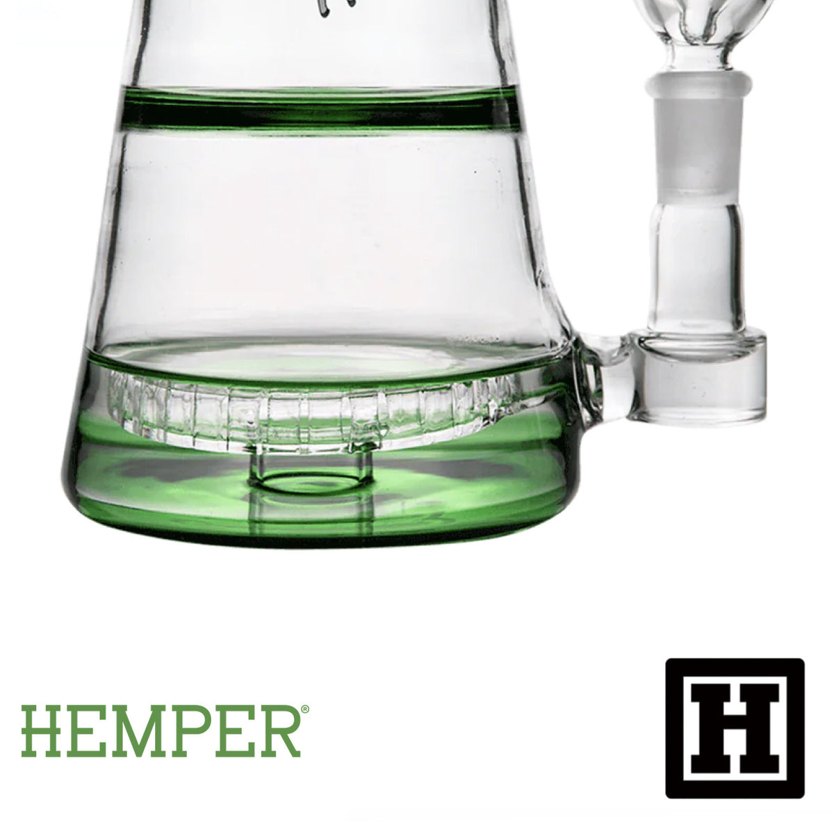 HEMPER 幽浮母艦 玻璃藝術品「螺旋氣流」