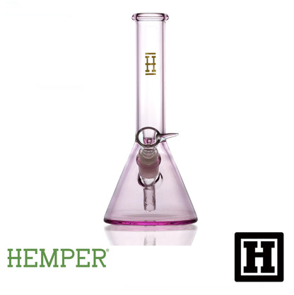 HEMPER 粉紅燒杯 玻璃藝術品