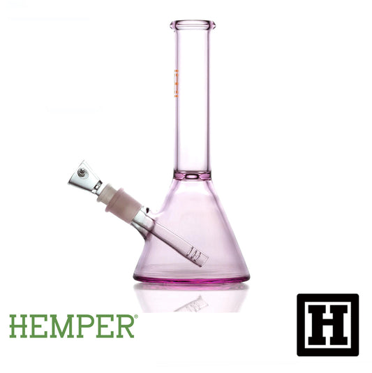 HEMPER 粉紅燒杯 玻璃藝術品