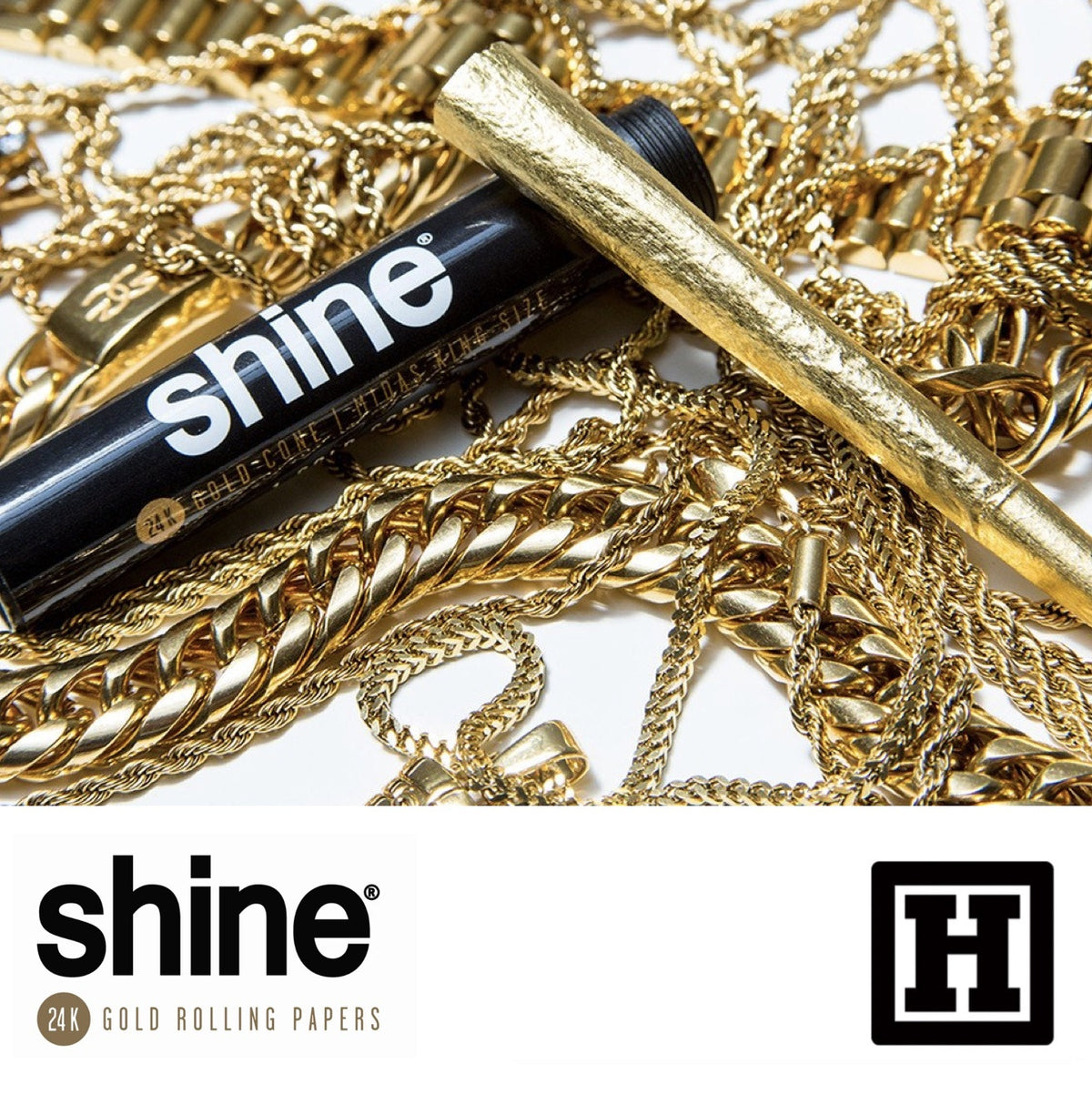 Shine 24K 黃金預捲菸 「慶生最強企劃」
