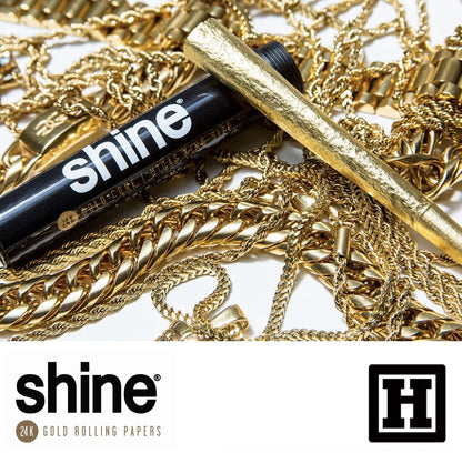 Shine 24K 黃金預捲菸 「慶生最強企劃」