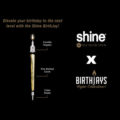 Shine 24K 黃金預捲菸 「慶生最強企劃」