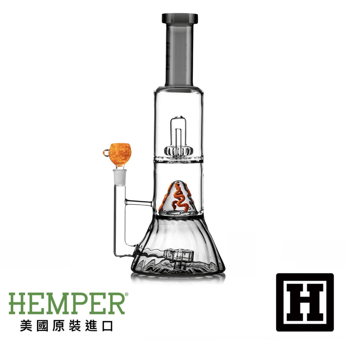 HEMPER Volcano Bong 火山 玻璃藝術品