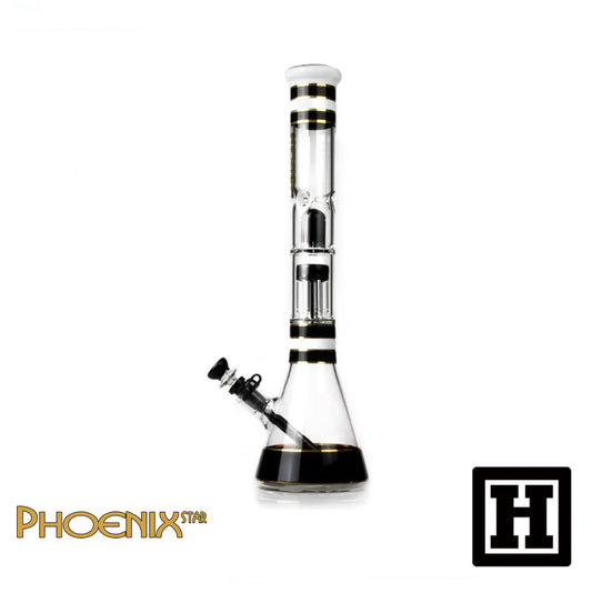 Phoenix Star 18吋 多層過濾 燒杯 玻璃藝術品 (BONG)