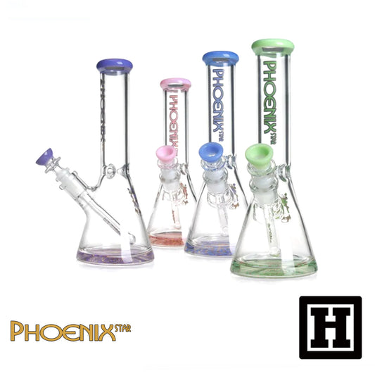 Phoenix Star 10吋 牛奶燒杯 玻璃藝術品 (BONG)