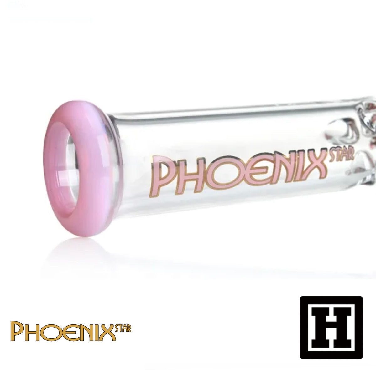 Phoenix Star 10吋 牛奶燒杯 玻璃藝術品 (BONG)