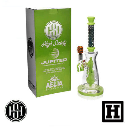High Society 邱比特系列 玻璃藝術品「迷幻綠」