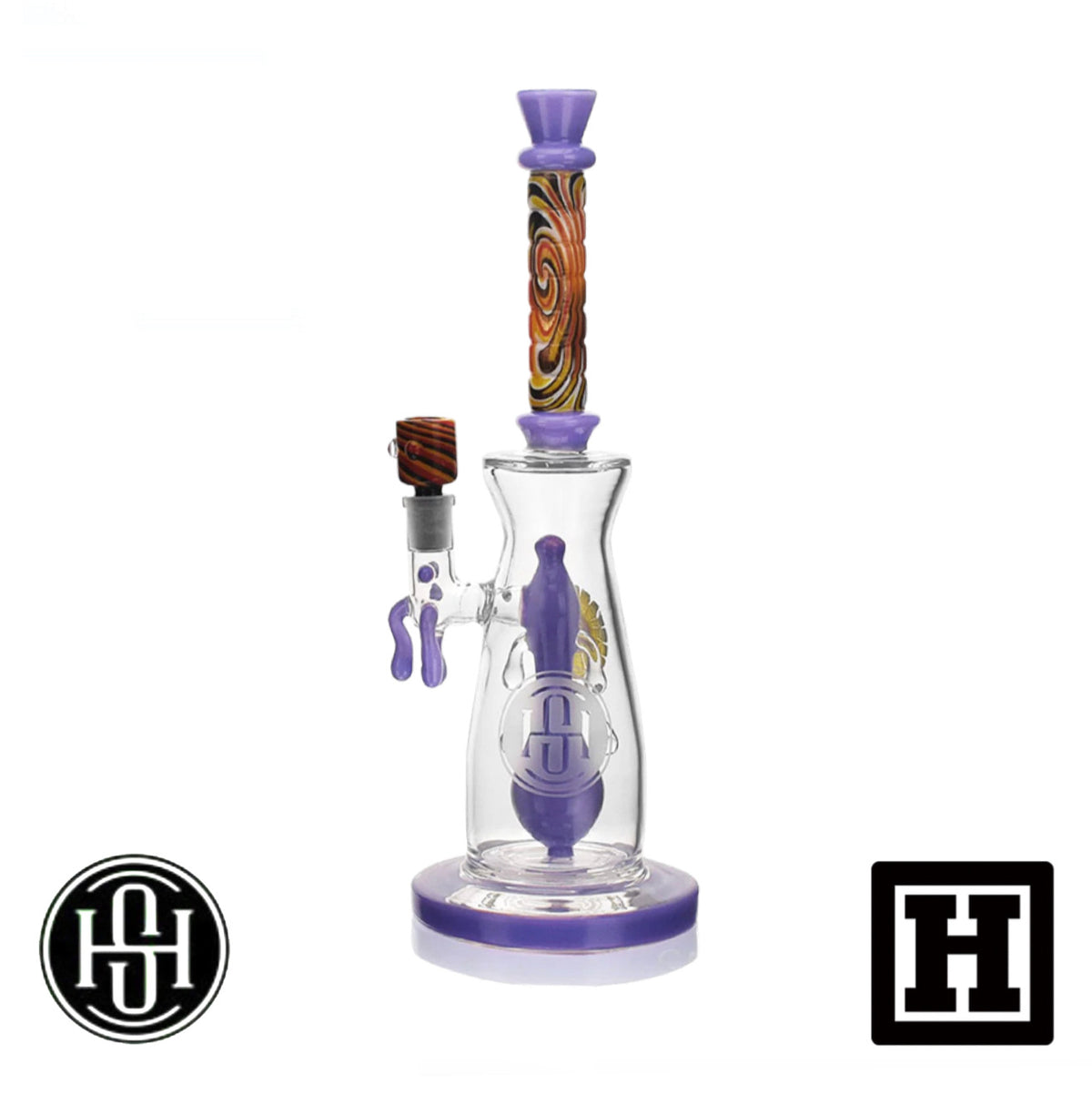 High Society 邱比特系列 玻璃藝術品「銀河紫」
