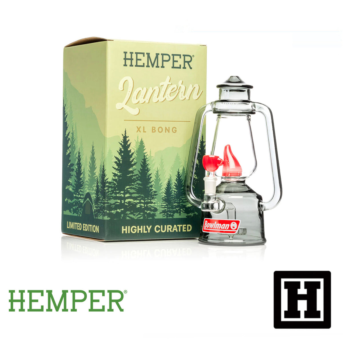 HEMPER Bowlman 10吋 露營燈 玻璃藝術品