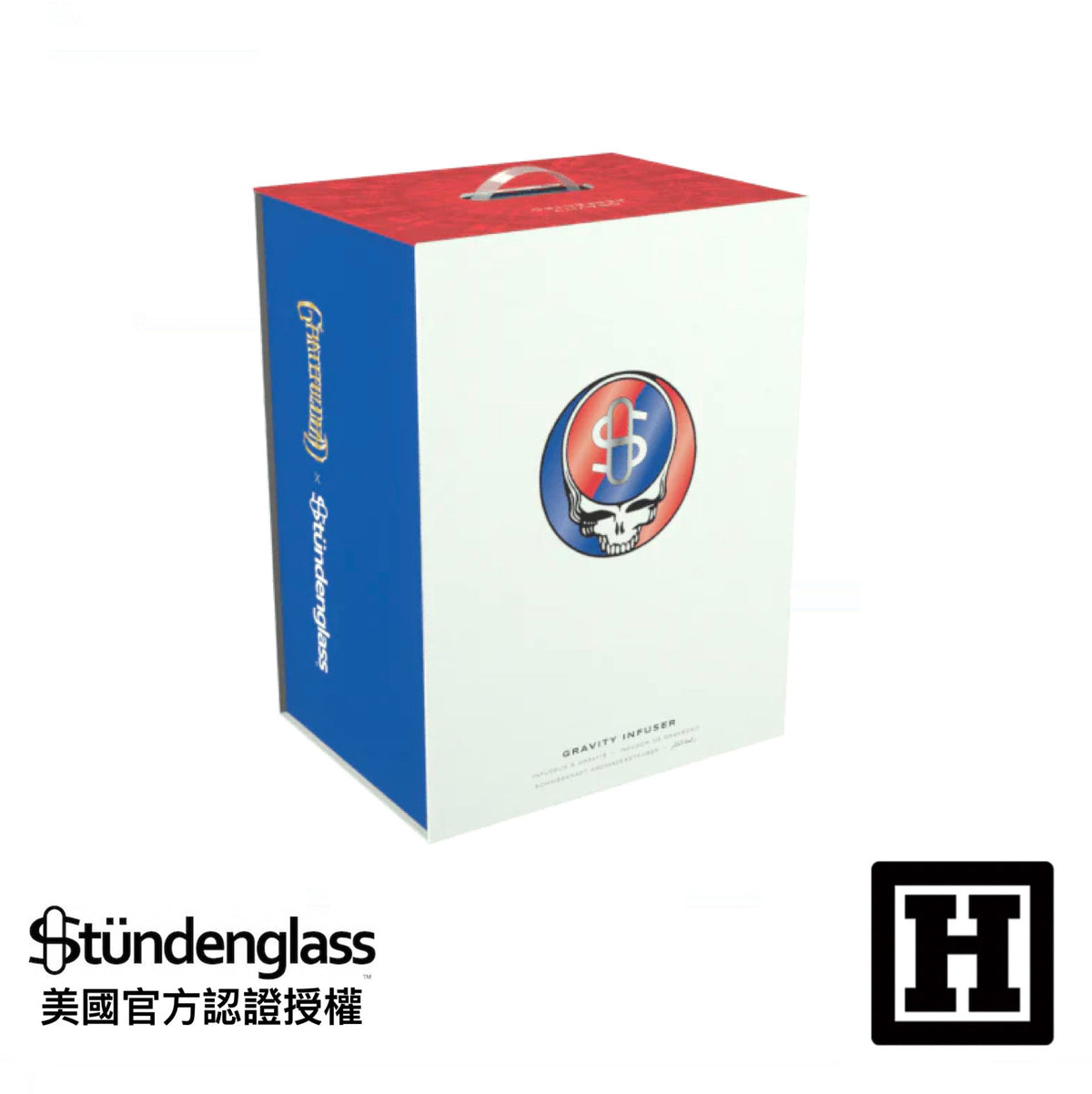 Stundenglass 翻轉重力壺 「Grateful Dead 死之華 聯名版」