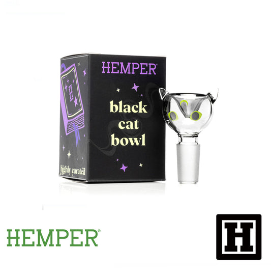 HEMPER Glass Bowl 黑貓菸杯 14mm