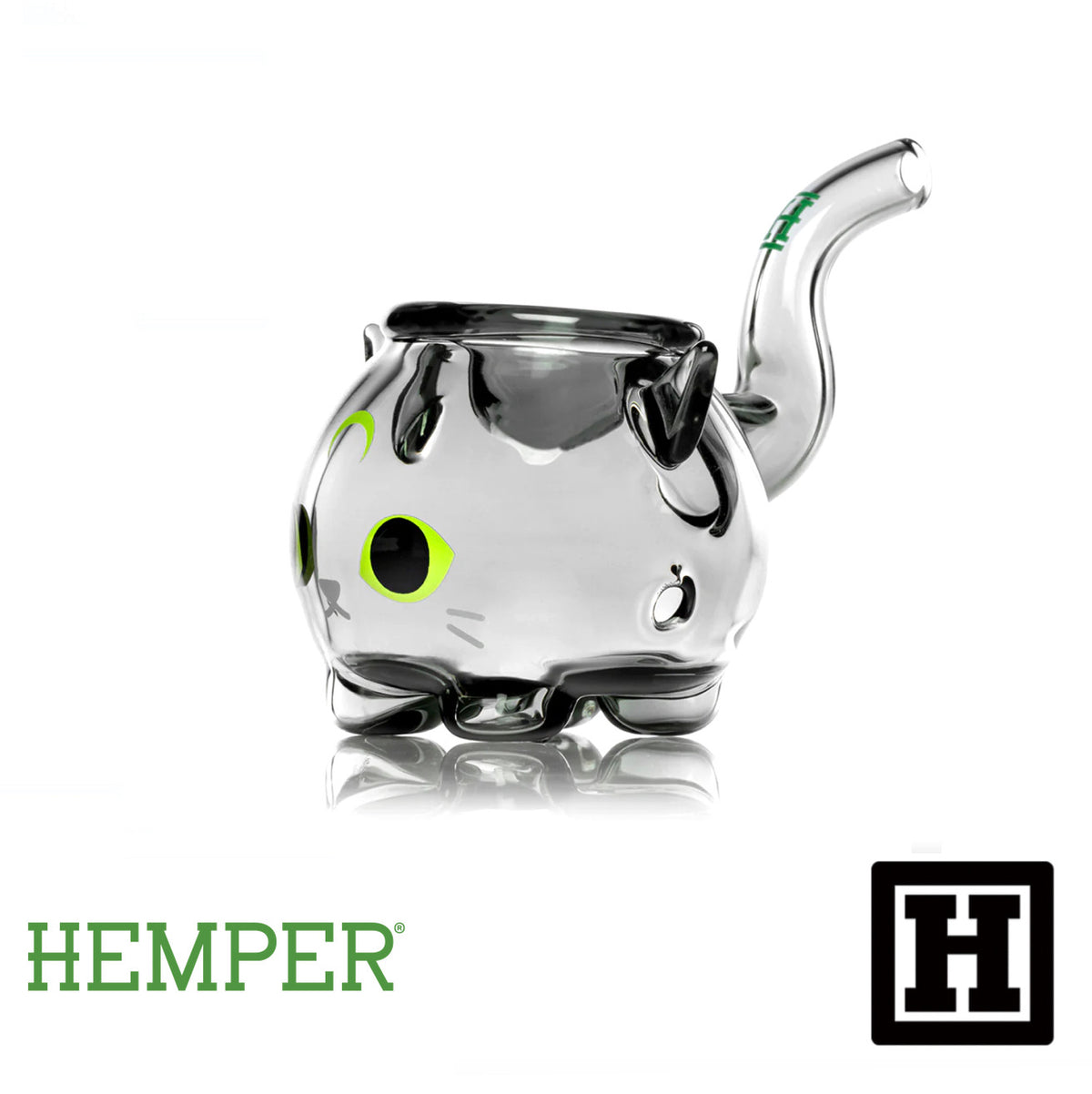 HEMPER 黑貓 玻璃菸斗