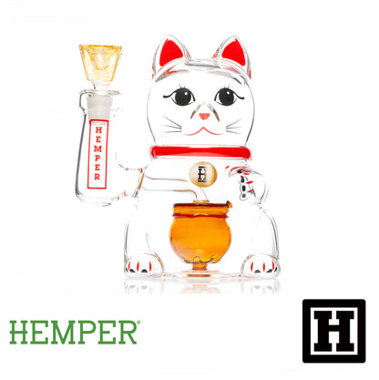 HEMPER Lucky Cat 大招財貓 玻璃藝術品