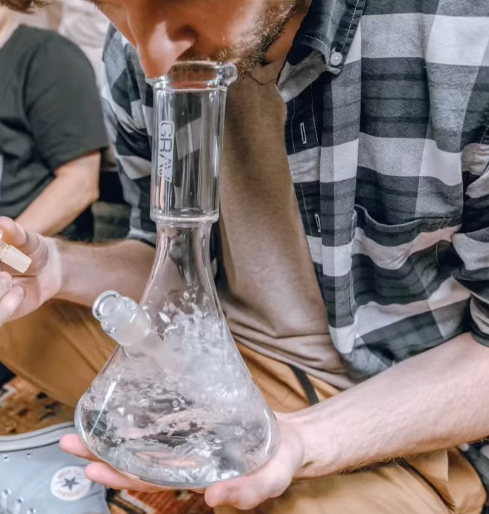 GRAV LABS Large Deco 燒杯 玻璃藝術品 (BONG)