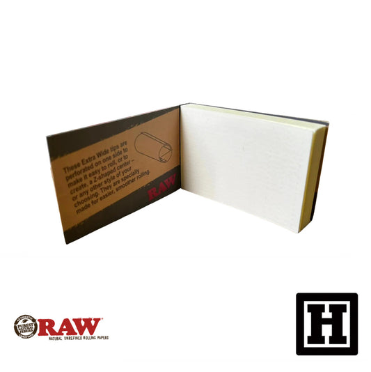 RAW Wide Tips Perforated XTRA 寬版紙濾嘴