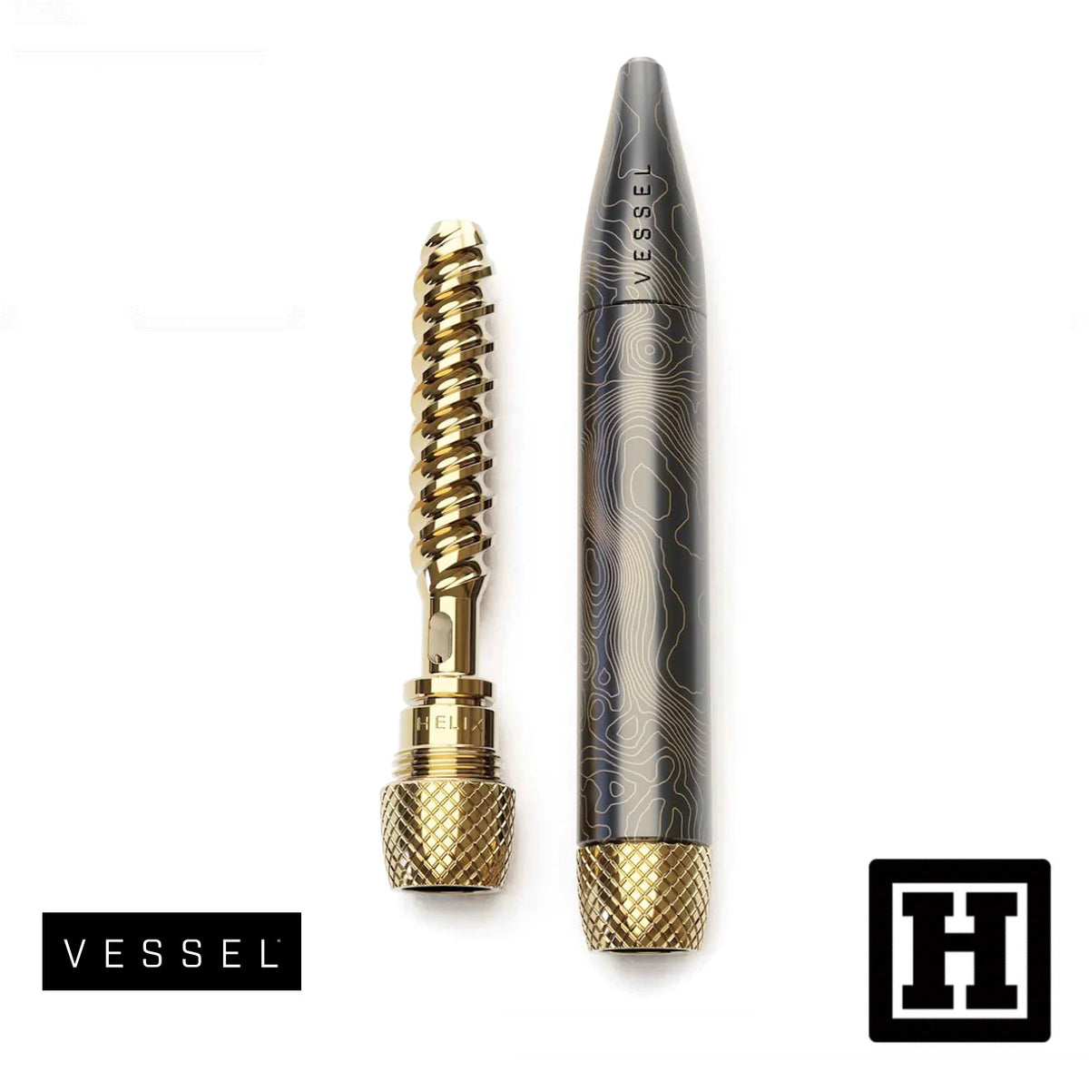 VESSEL Helix 螺旋氣流 金屬菸斗